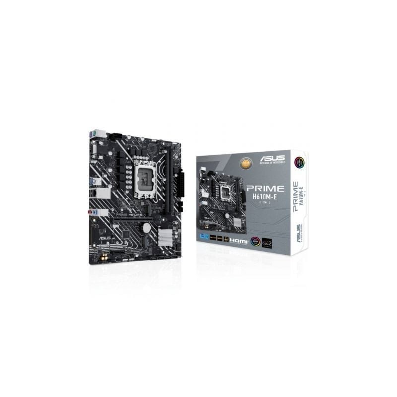 Placa base asus prime h610m-e-csm/ socket 1700/ ddr5/ pcie 4.0/ micro atx