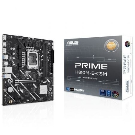 Placa base asus prime h810m-e-csm/ socket 1851/ ddr5/ pcie 4.0/ micro atx