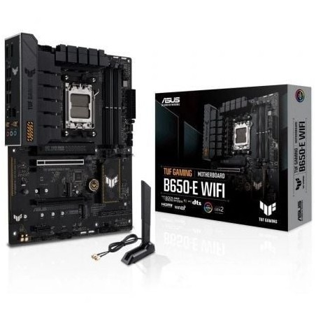 Placa base asus tuf gaming b650-e wifi/ socket am5/ ddr5/ pcie 5.0