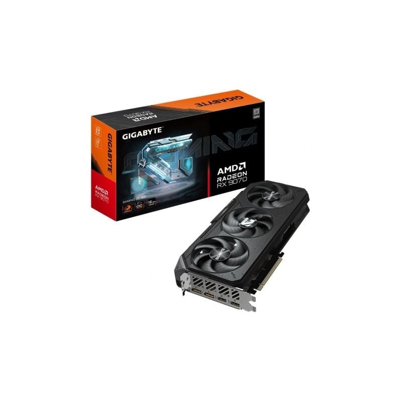 Tarjeta gráfica gigabyte radeon rx 9070 gaming oc/ 16gb gddr6