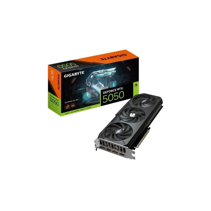 Tarjeta gráfica gigabyte geforce rtx 5050 gaming oc/ 8gb gddr6