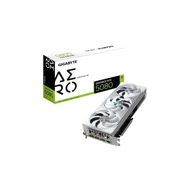Tarjeta gráfica gigabyte geforce rtx 5080 aero oc sff/ 16gb gddr7