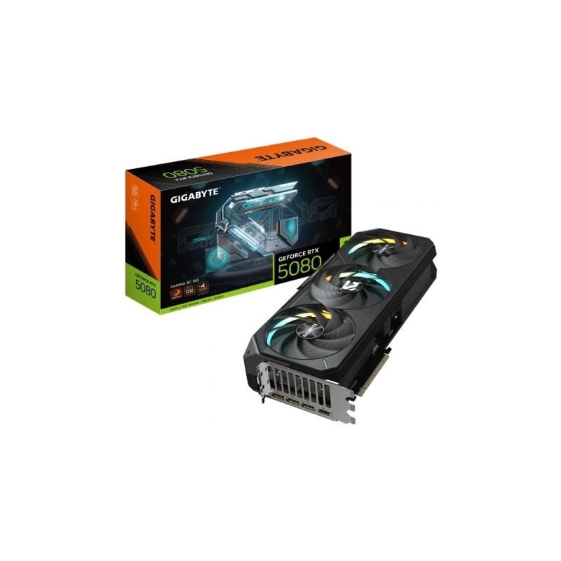 Tarjeta gráfica gigabyte geforce rtx 5080 gaming oc/ 16gb gddr7