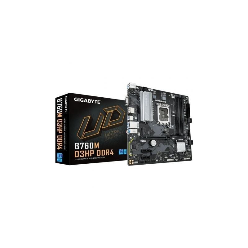 Placa base gigabyte b760m d3hp ddr4 socket 1700/ ddr4/ pcie 4.0/ micro atx