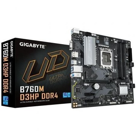 Placa base gigabyte b760m d3hp ddr4 socket 1700/ ddr4/ pcie 4.0/ micro atx