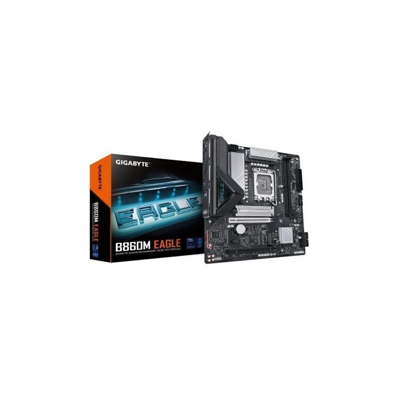Placa base gigabyte b860m eagle socket 1851/ ddr5/ pcie 5.0/ micro atx
