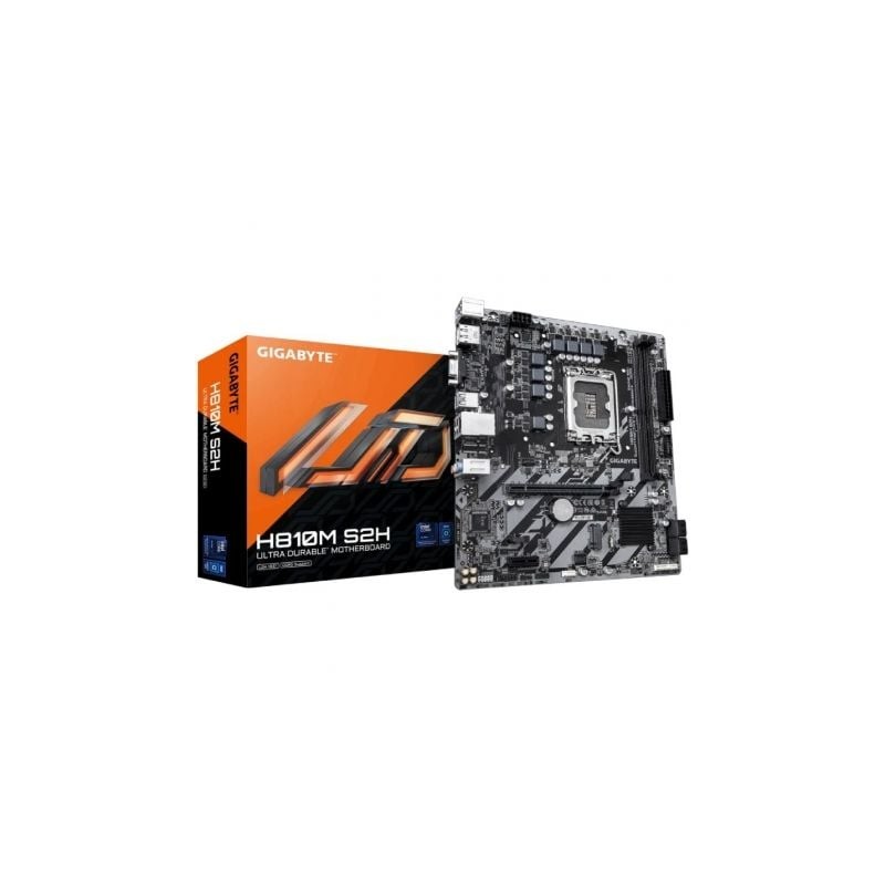 Placa base gigabyte h810m s2h socket 1851/ ddr5/ pcie 4.0/ micro atx