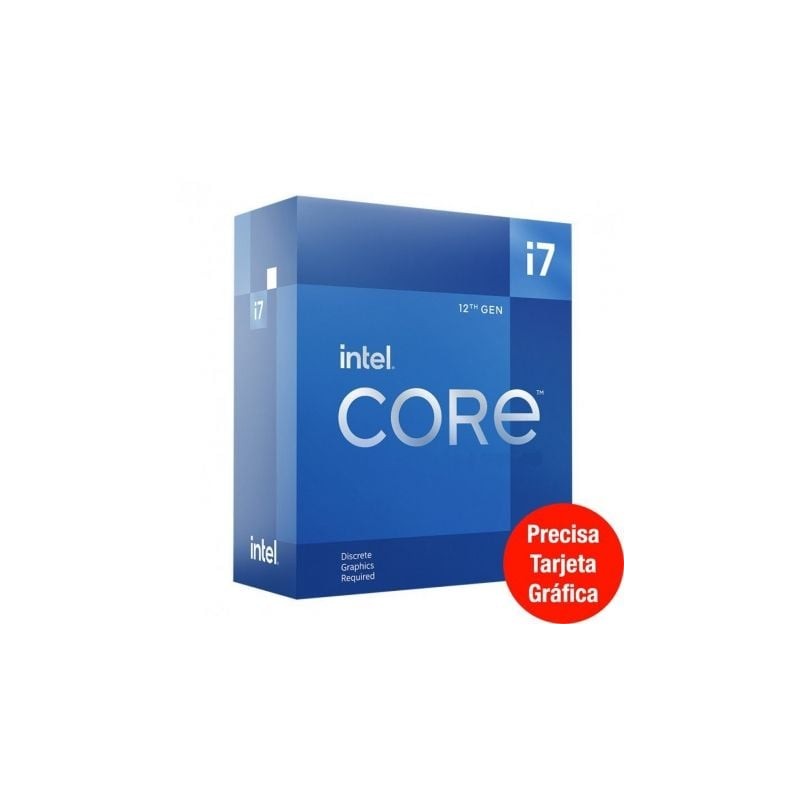 Procesador intel core i7-12700f 2.10ghz socket 1700