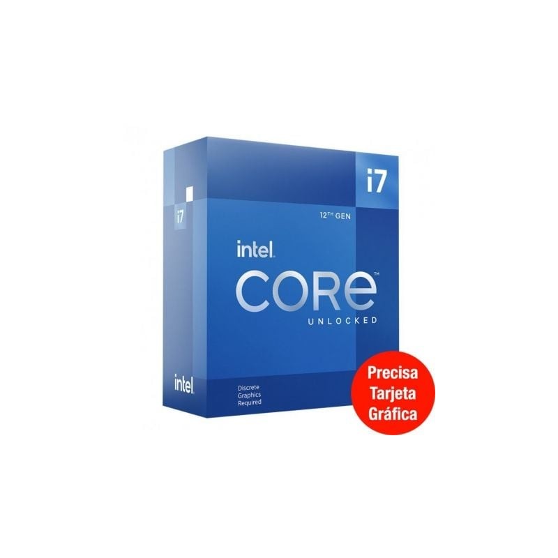 Procesador intel core i7-12700kf 3.60ghz socket 1700