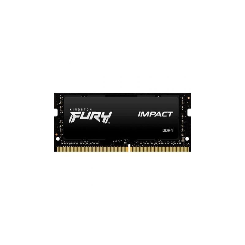Memoria ram kingston fury impact 8gb/ ddr4/ 3200mhz/ 1.2v/ cl20/ sodimm
