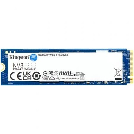 Disco ssd kingston nv3 1tb/ m.2 2280 pcie gen4/ full capacity