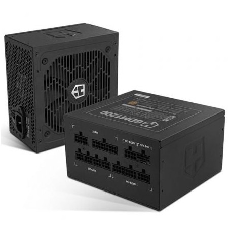 Fuente de alimentación nox hummer gdm/ 1200w/ ventilador 12cm/ atx 3.1/ pcie 5.1/ 80 plus gold