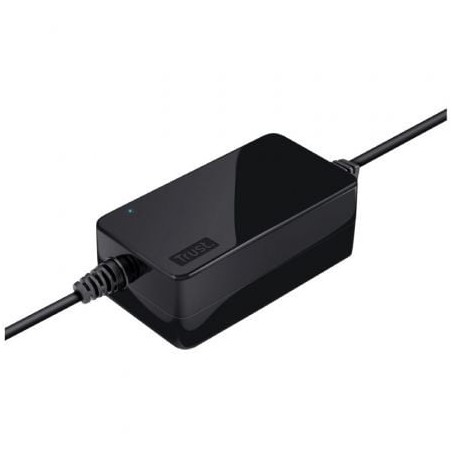 Cargador de portátil universal trust primo 21904/ 45w/ automático/ 6 conectores/ voltaje 18-20v