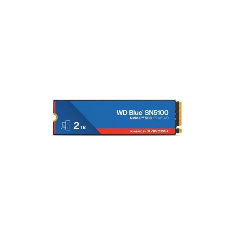 Disco ssd sandisk wd blue sn5100 2tb/ m.2 2280 pcie gen4/ full capacity