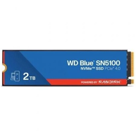 Disco ssd sandisk wd blue sn5100 2tb/ m.2 2280 pcie gen4/ full capacity