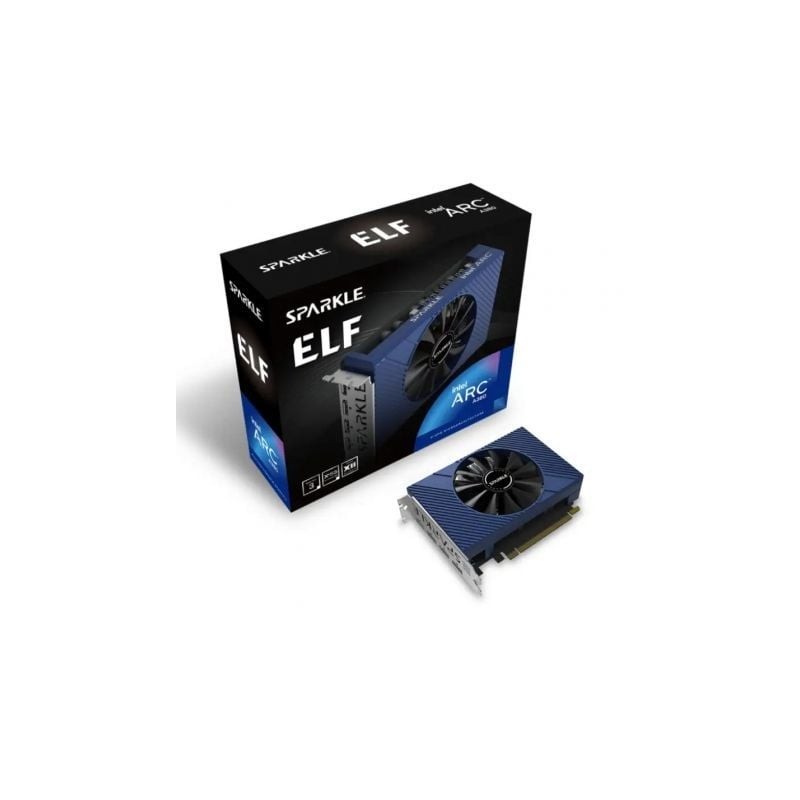 Tarjeta gráfica sparkle intel arc a380 elf/ 6gb gddr6