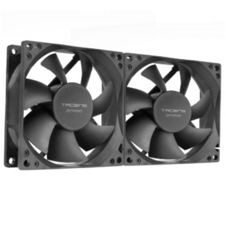Pack 2 ventiladores tacens af8x2/ 8cm