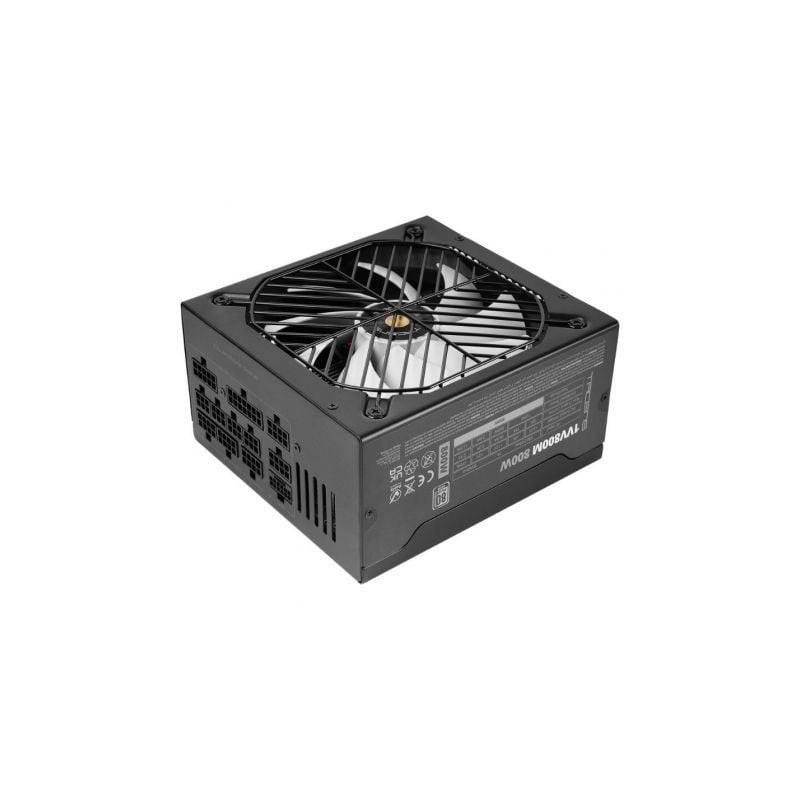 Fuente de alimentación tacens 1vv800m/ 800w/ ventilador 14cm/ atx 3.1/ pcie 5.1/ 80 plus silver