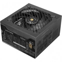 Fuente de alimentación mars gaming mpb1000sim/ 1000w/ ventilador 14cm/ atx 3.1/ pcie 5.1/ 80 plus gold