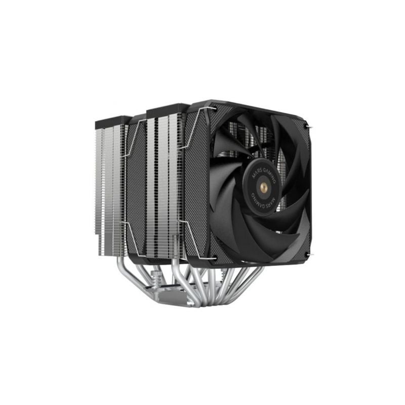 Ventilador con disipador doble mars gaming mcpu-xu6/ 2x 12cm
