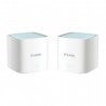 Sistema mesh d-link m15-2 1500mbps/ 2.4ghz 5ghz/ pack de 2