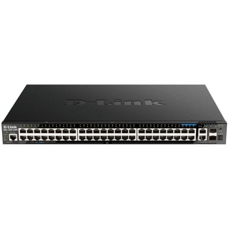 Switch gestionable d-link dgs-1520-52mp/e 52 puertos/ rj-45 2.5gbps/ sfp/ poe
