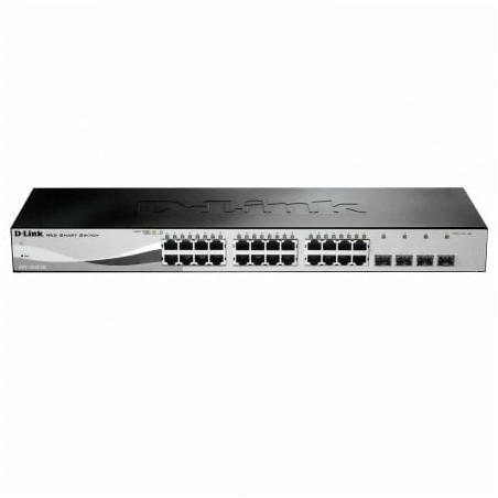 Switch gestionable d-link dgs-1210-28 28 puertos/ rj-45 gigabit 10/100/1000/ sfp
