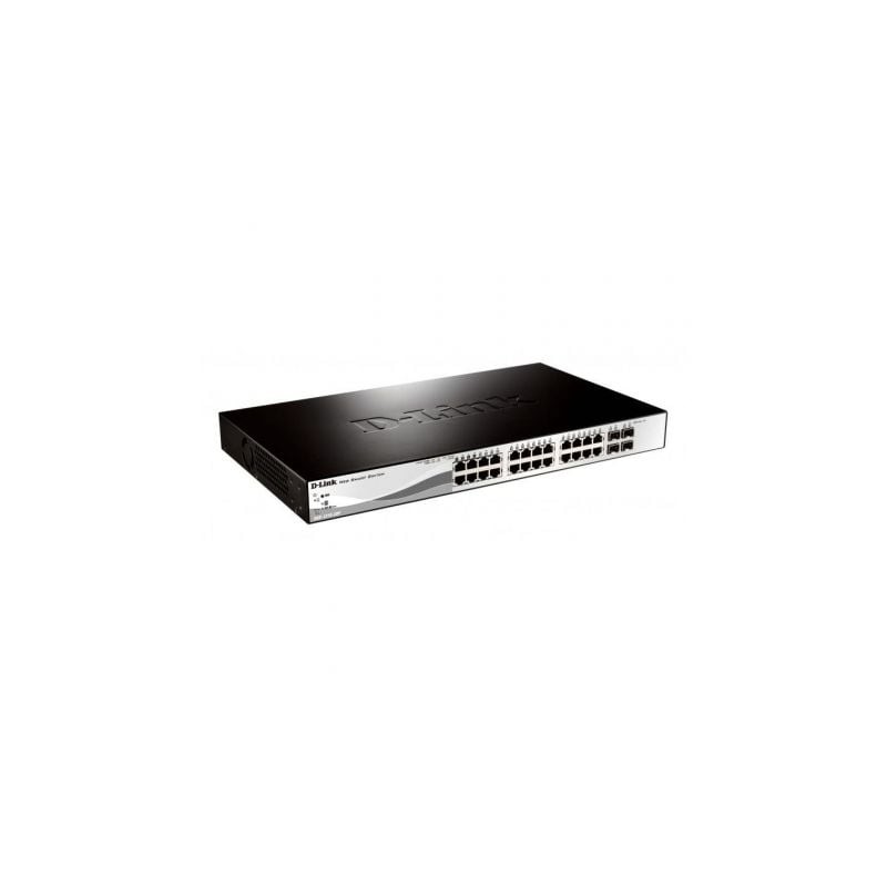 Switch d-link dgs-1210-28p 28 puertos rj45/ 10/100/1000/ sft/ poe