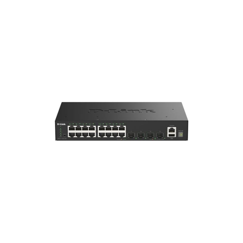 Switch gestionable d-link dgs-1530-20/e 16 puertos/ rj-45 10/100/1000