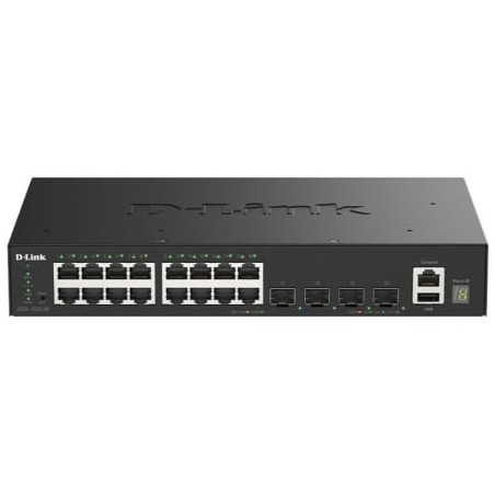 Switch gestionable d-link dgs-1530-20/e 16 puertos/ rj-45 10/100/1000