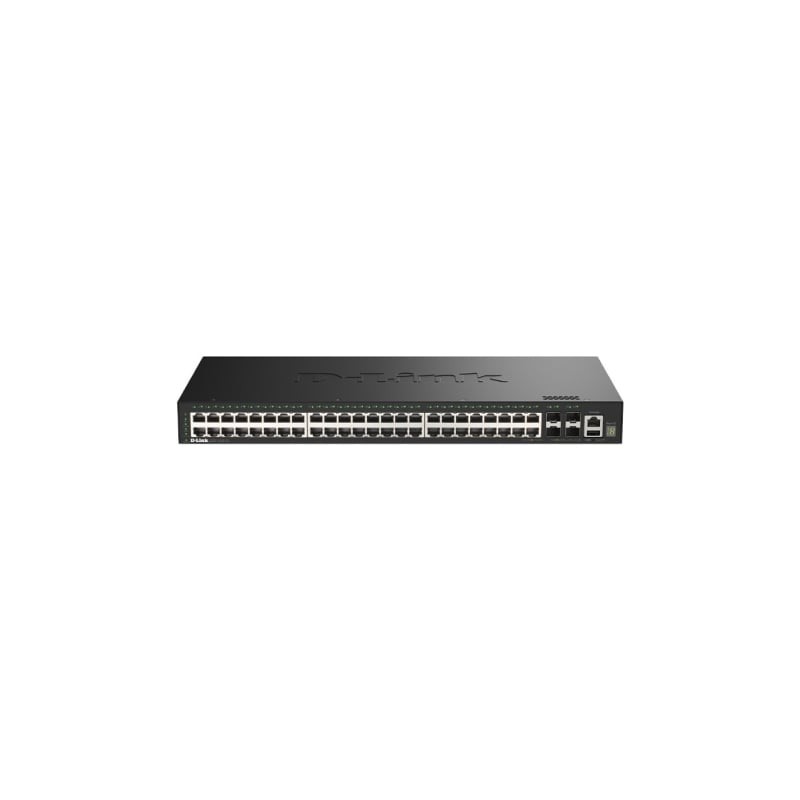 Switch gestionable d-link dgs-1530-52/e 48 puertos/ rj-45 10gbps/ sfp/ poe