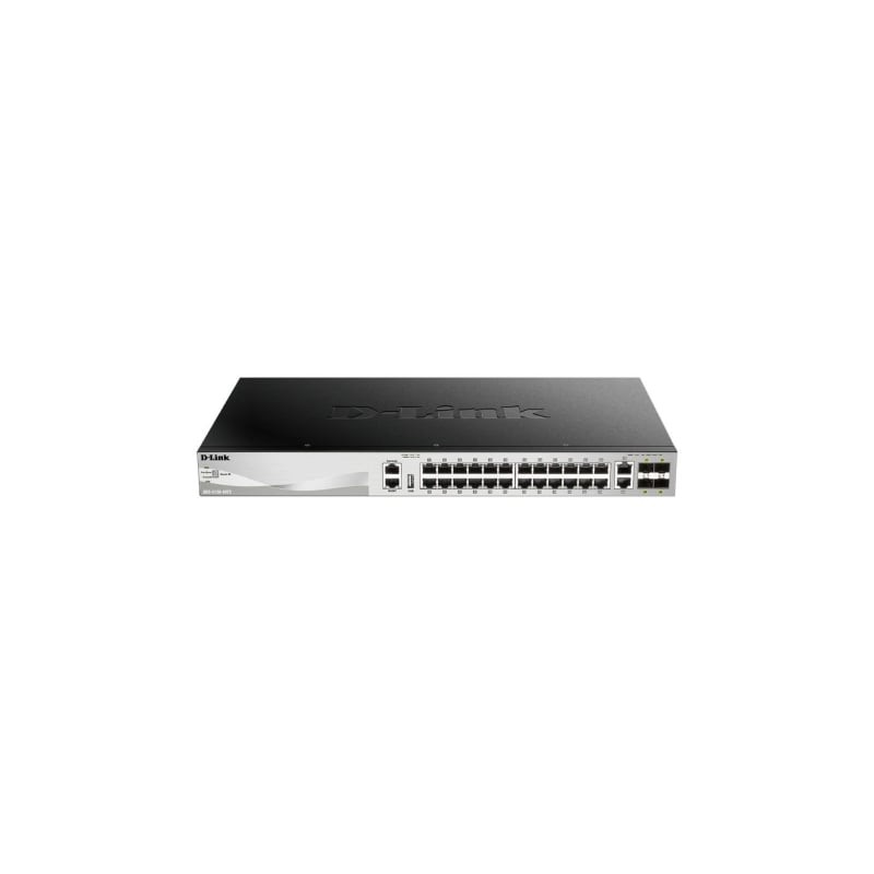 Switch gestionable d-link dgs-3130-30ts/e 24 puertos/ rj-45 10/100/1000/ sfp