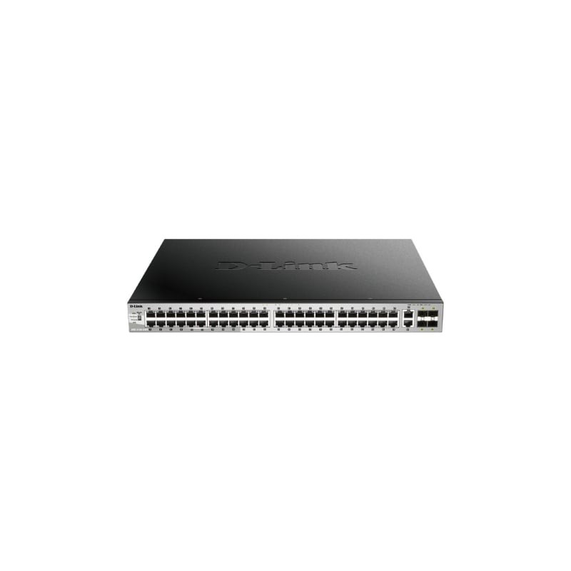 Switch gestionable d-link dgs-3130-54ps/e 50 puertos/ rj-45 10/100/1000/ sfp/ poe