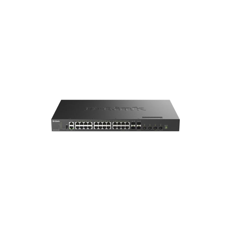 Switch gestionable d-link dxs-3410-32xy 24 puertos/ rj-45 10gbps/ sfp/ poe
