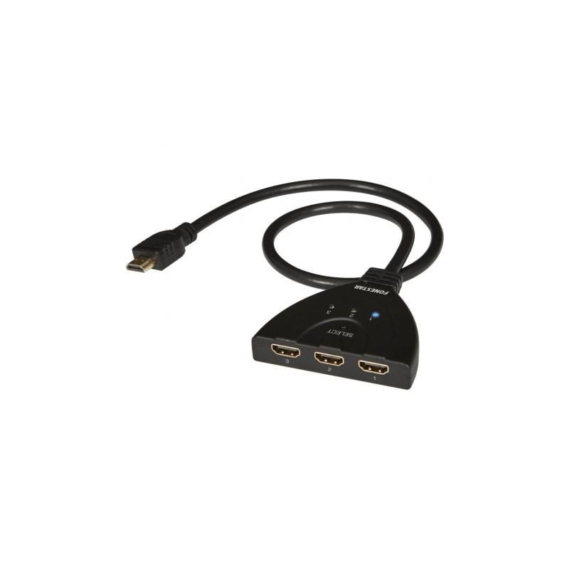 Switch hdmi 3 en 1 fonestar fo-513/ 3xhdmi