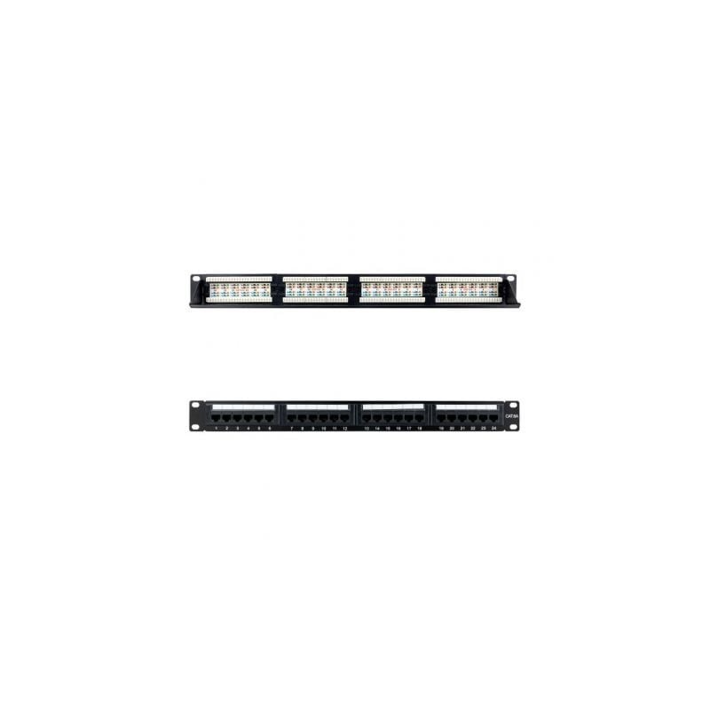 Patch panel nanocable 10.21.4124/ 24 puertos/ cat.6a/ altura 1u