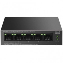Switch tp-link ls105gp 5 puertos/ rj-45 10/100/1000 poe+