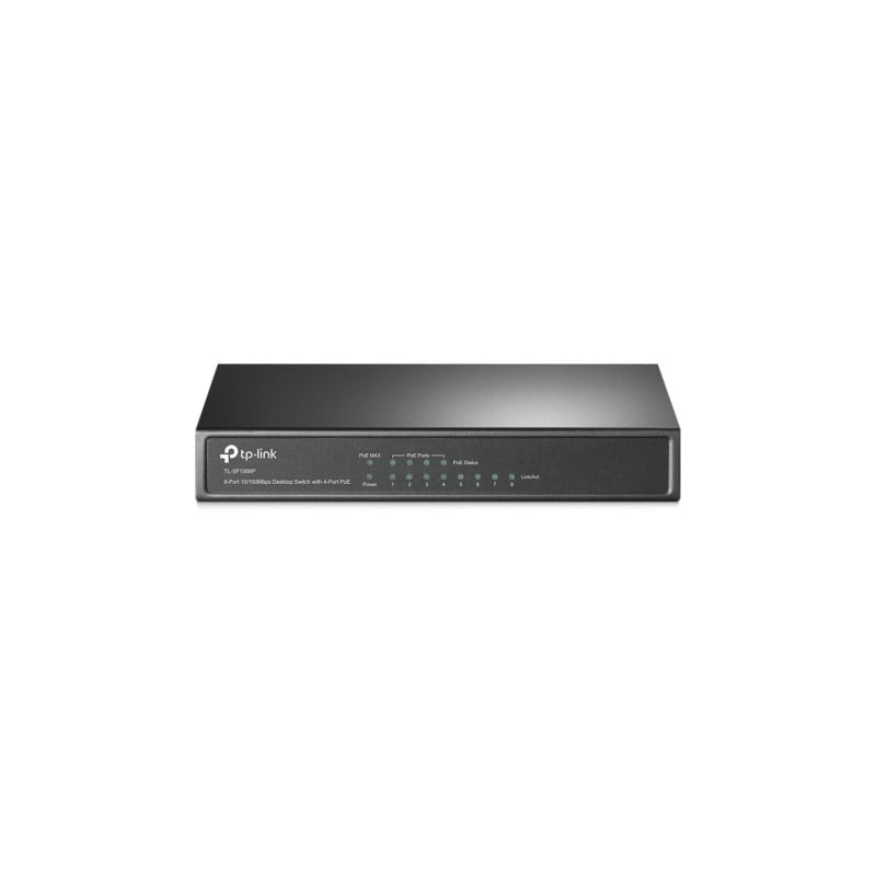 Switch tp-link sf1008p 8 puertos/ rj-45 10/100 poe