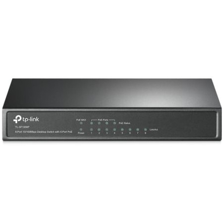 Switch tp-link sf1008p 8 puertos/ rj-45 10/100 poe