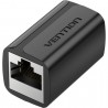Adaptador conector vention rj45 ipwb0 cat.7 ftp/ rj45 hembra - rj45 hembra/ negro
