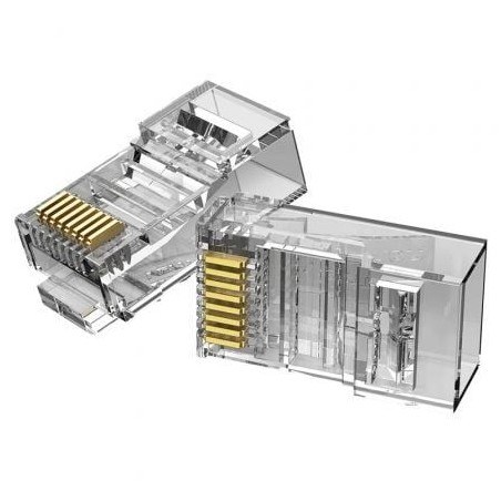 Conector rj45 idbr0-100/ cat.5e utp/ 100 uds