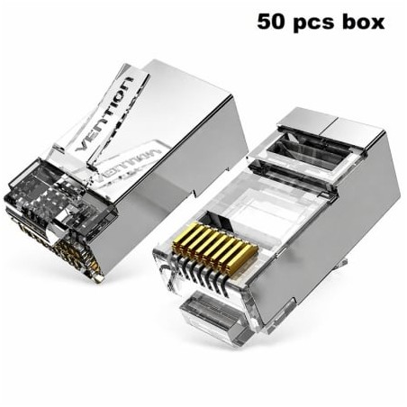 Conector rj45 idfr0-50/ cat.6a ftp/ 50 uds