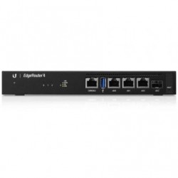 Router ubiquiti edgerouter 4/ 4 puertos/ rj45 gigabit 10/100/1000/ sfp