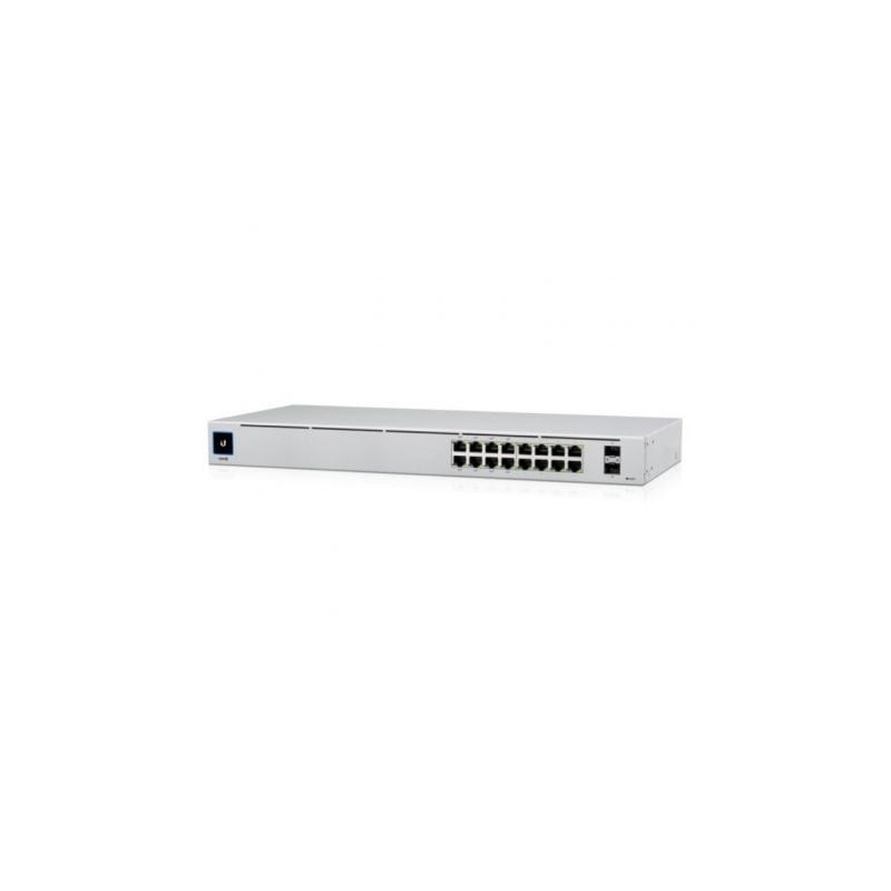 Switch gestionable ubiquiti usw-16-poe 16 puertos/ rj-45 gigabit 10/100/1000/ sfp/ poe+