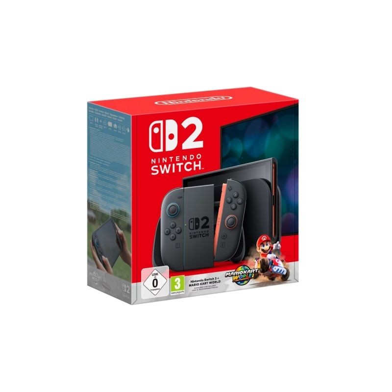 Nintendo switch 2/ incluye código juego mario kart world