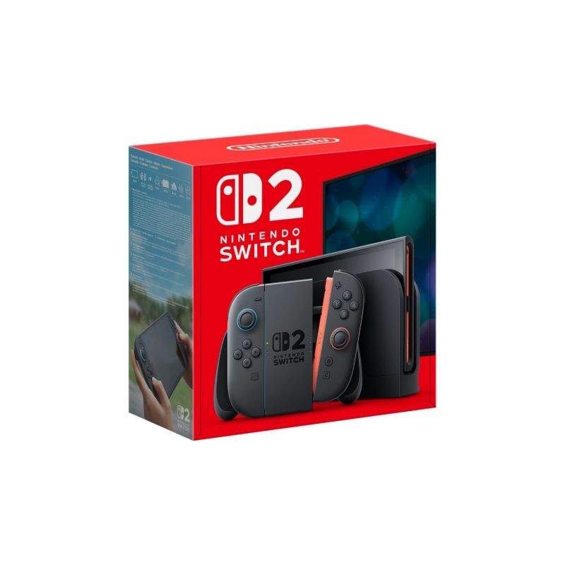 Nintendo switch 2/ incluye base/ incluye 2 mandos joy-con/ incluye 2 correas