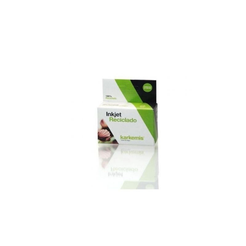 Cartucho de tinta reciclado karkemis canon pg-560 xxl/ alta capacidad/ negro