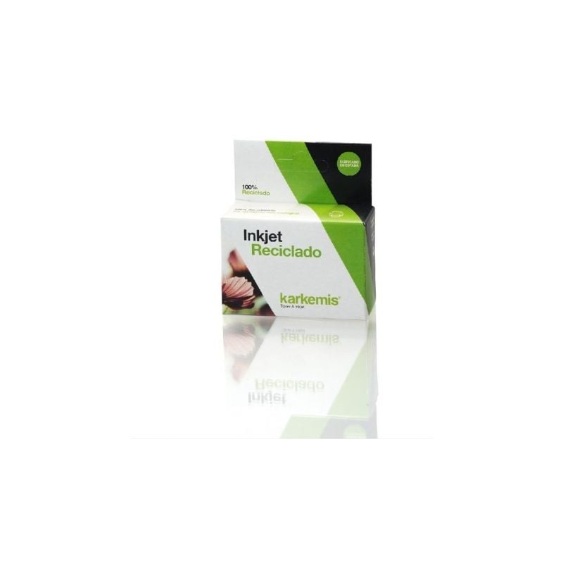 Cartucho de tinta reciclado karkemis brother lc980-lc1100/ amarillo