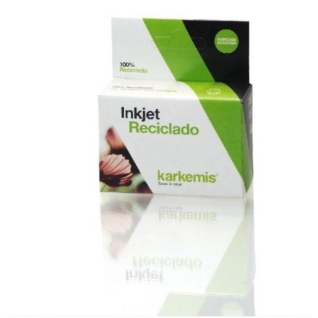 Cartucho de tinta reciclado karkemis brother lc980-lc1100/ amarillo