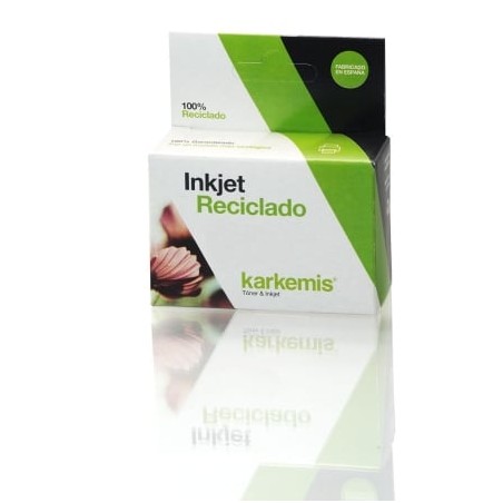 Cartucho de tinta reciclado karkemis epson t0714/ amarillo